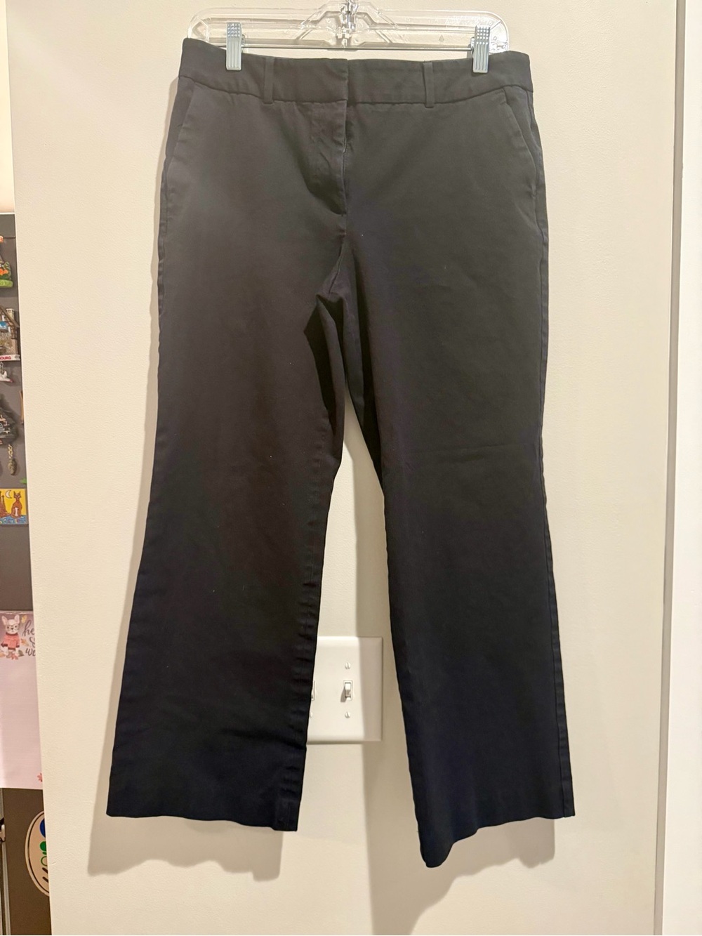 Talbots Black Women's Straight-Leg Trousers